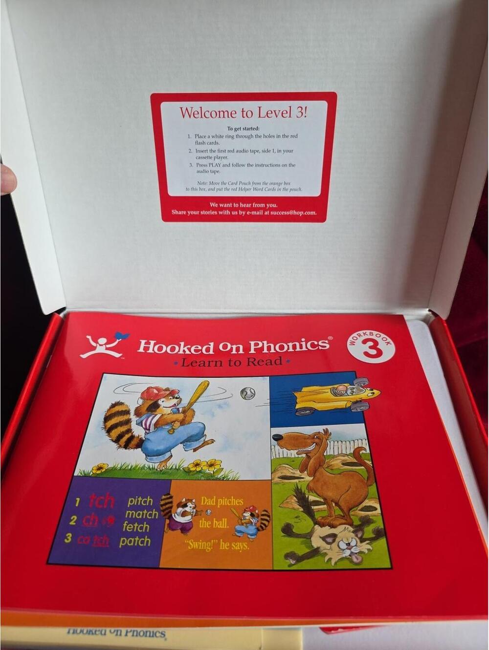 HOOKED ON PHONICS SET Levels 2 3 & 5 Learn To Read Books USED Pre-K KG - Picture 4 of 8
